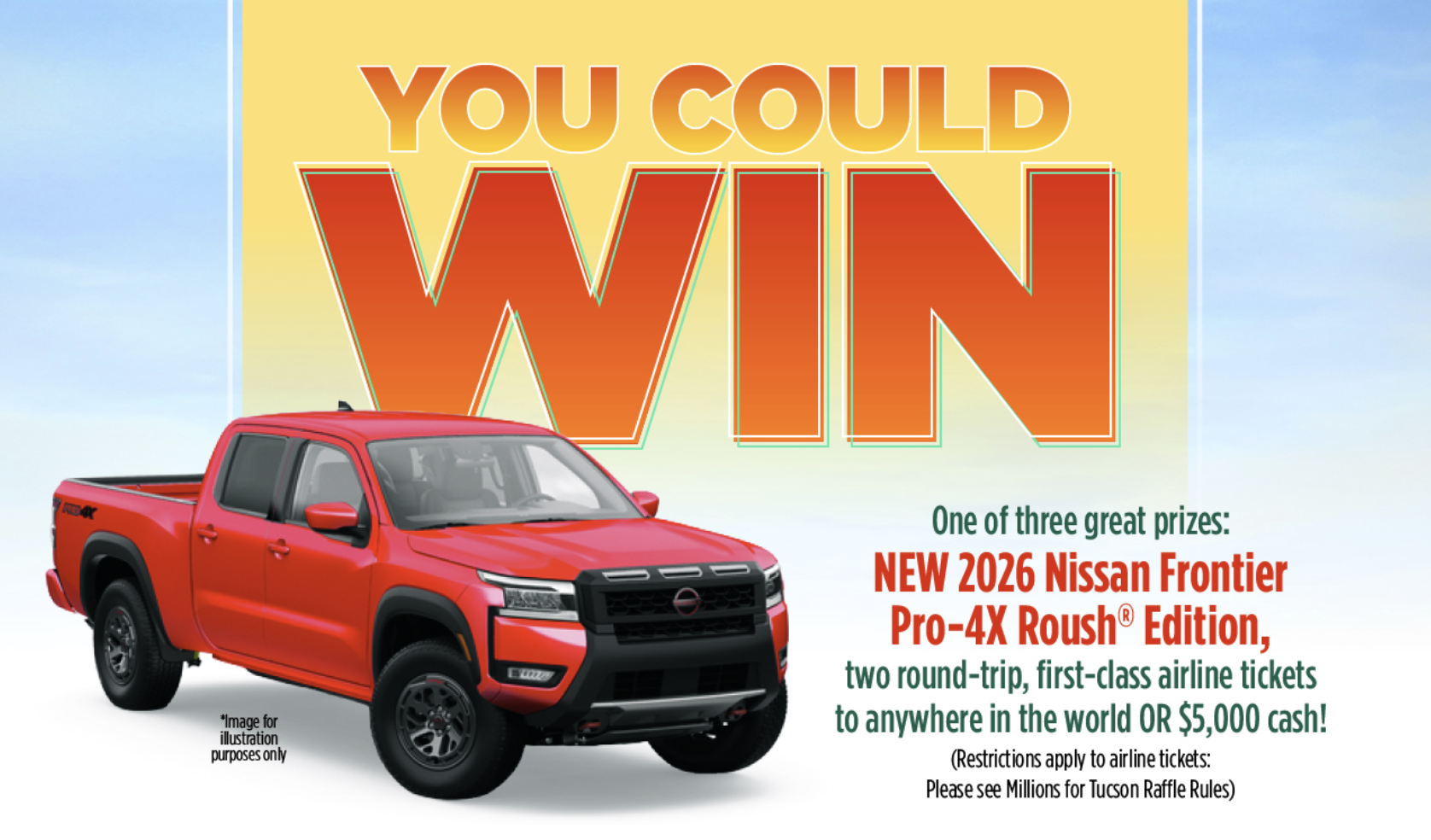 Jim Click Raffle Vehicle 2026